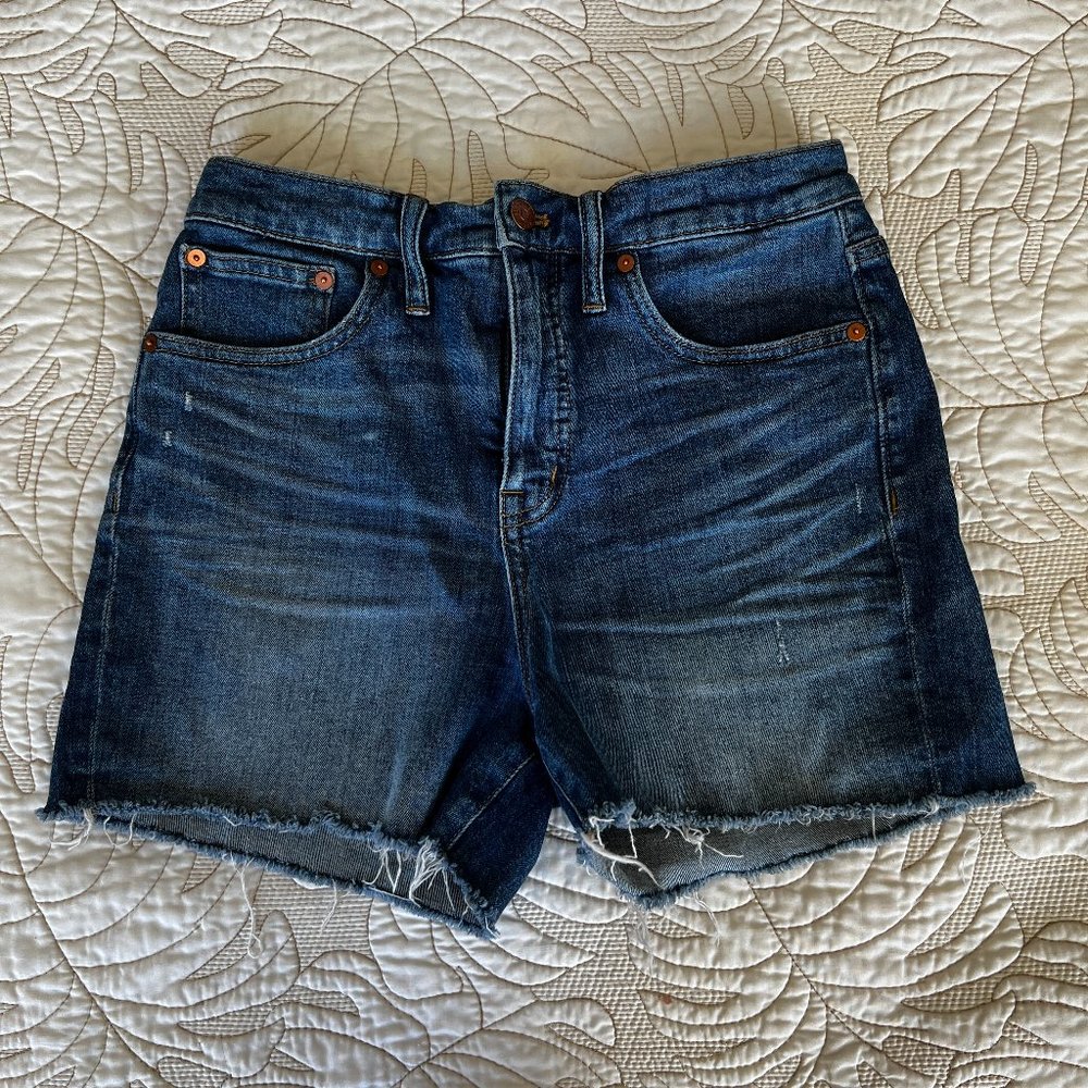 Madewell High Waisted Shorts size 28"